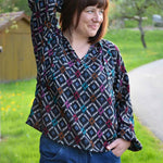 Schnittmuster Bluse, Tunika, Kleid im Folklore Stil LANTANA (34-58) - Sewando