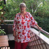Schnittmuster Bluse, Tunika, Kleid im Folklore Stil LANTANA (34-58) - Sewando