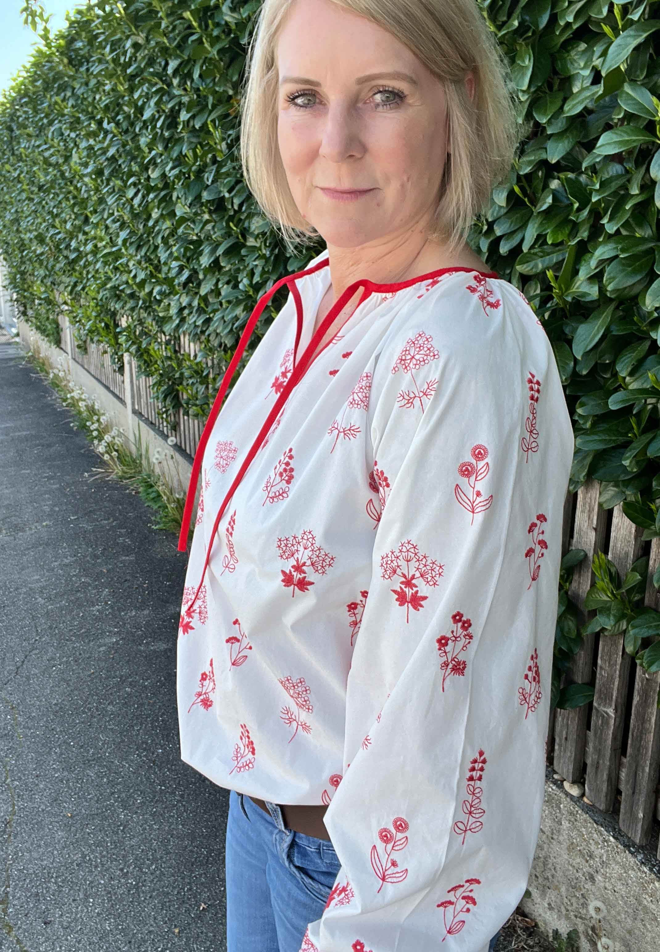Schnittmuster Bluse, Tunika, Kleid im Folklore Stil LANTANA (34-58) - Sewando
