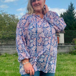 Schnittmuster Bluse, Tunika, Kleid im Folklore Stil LANTANA (34-58) - Sewando