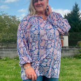 Schnittmuster Bluse, Tunika, Kleid im Folklore Stil LANTANA (34-58) - Sewando