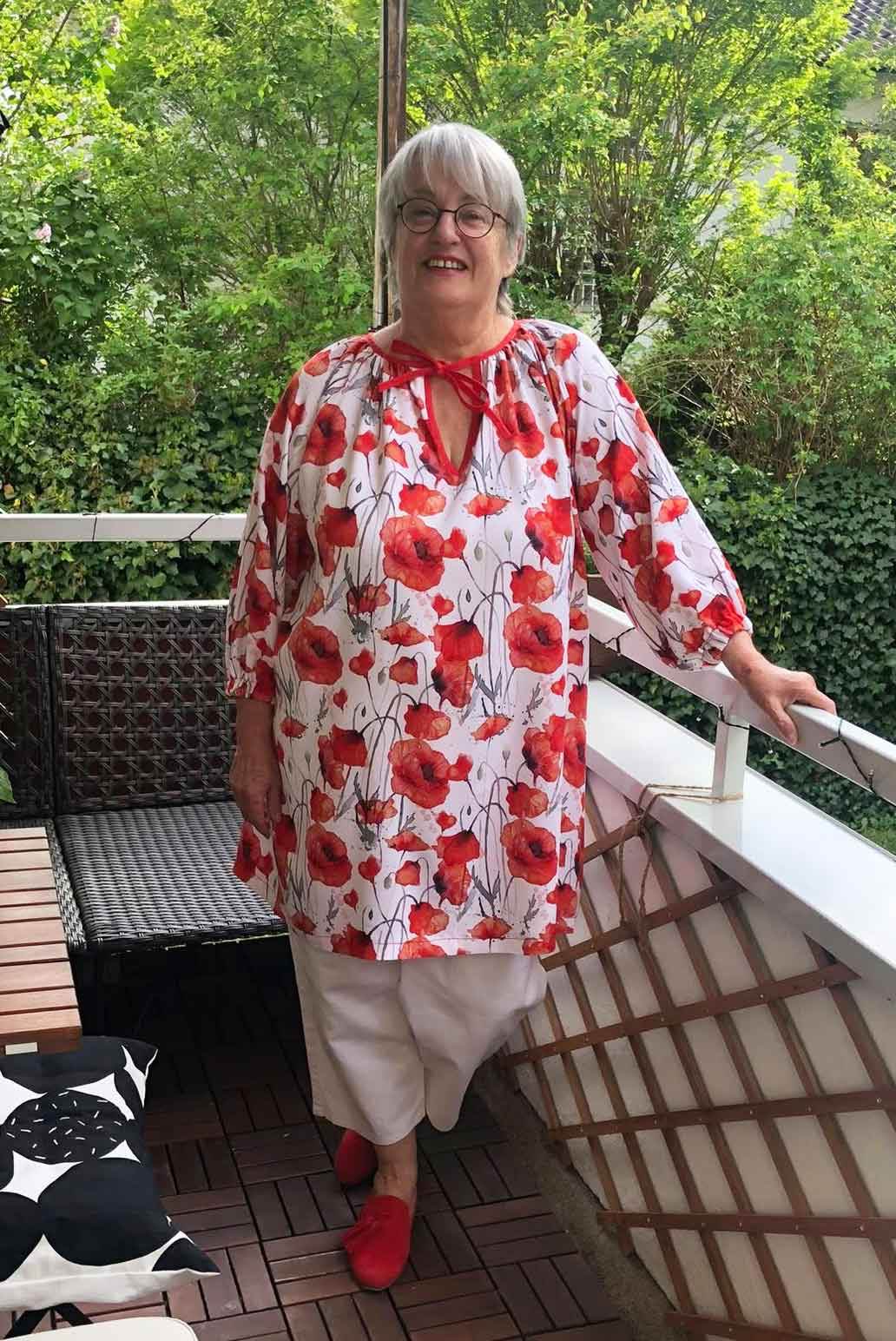Schnittmuster Bluse, Tunika, Kleid im Folklore Stil LANTANA (34-58) - Sewando