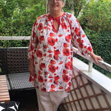 Schnittmuster Bluse, Tunika, Kleid im Folklore Stil LANTANA (34-58) - Sewando
