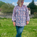 Schnittmuster Bluse, Tunika, Kleid im Folklore Stil LANTANA (34-58) - Sewando