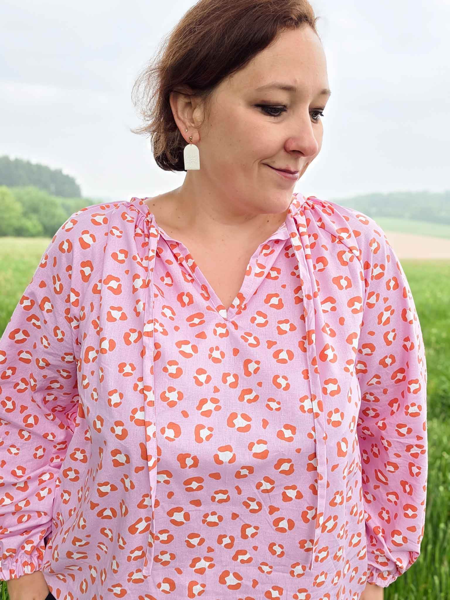 Schnittmuster Bluse, Tunika, Kleid im Folklore Stil LANTANA (34-58) - Sewando