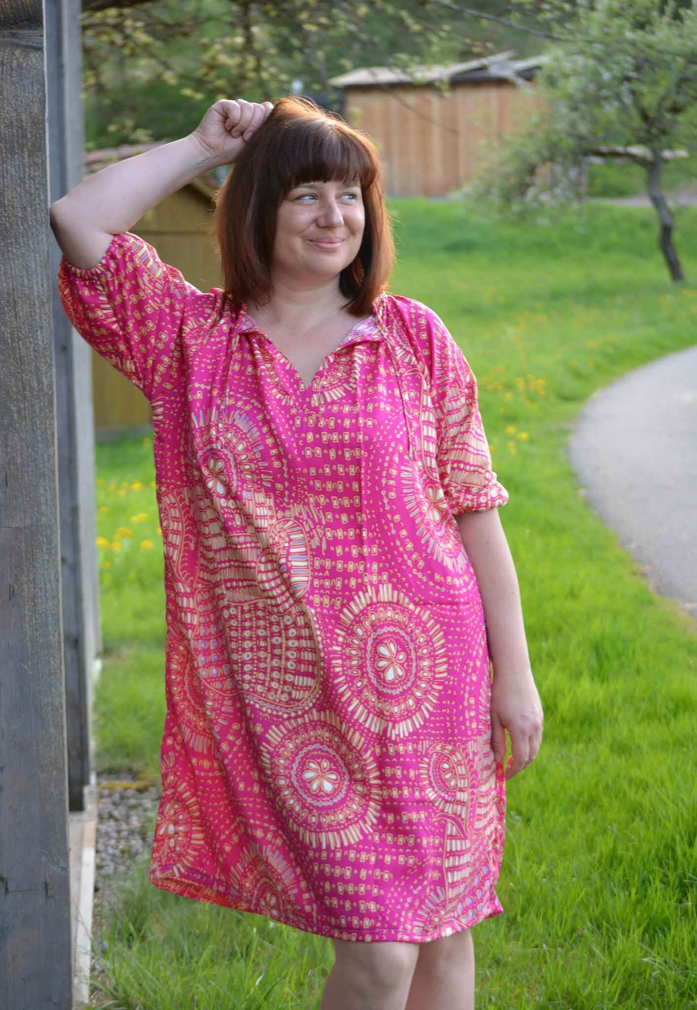 Schnittmuster Bluse, Tunika, Kleid im Folklore Stil LANTANA (34-58) - Sewando