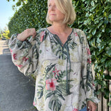 Schnittmuster Bluse, Tunika, Kleid im Folklore Stil LANTANA (34-58) - Sewando