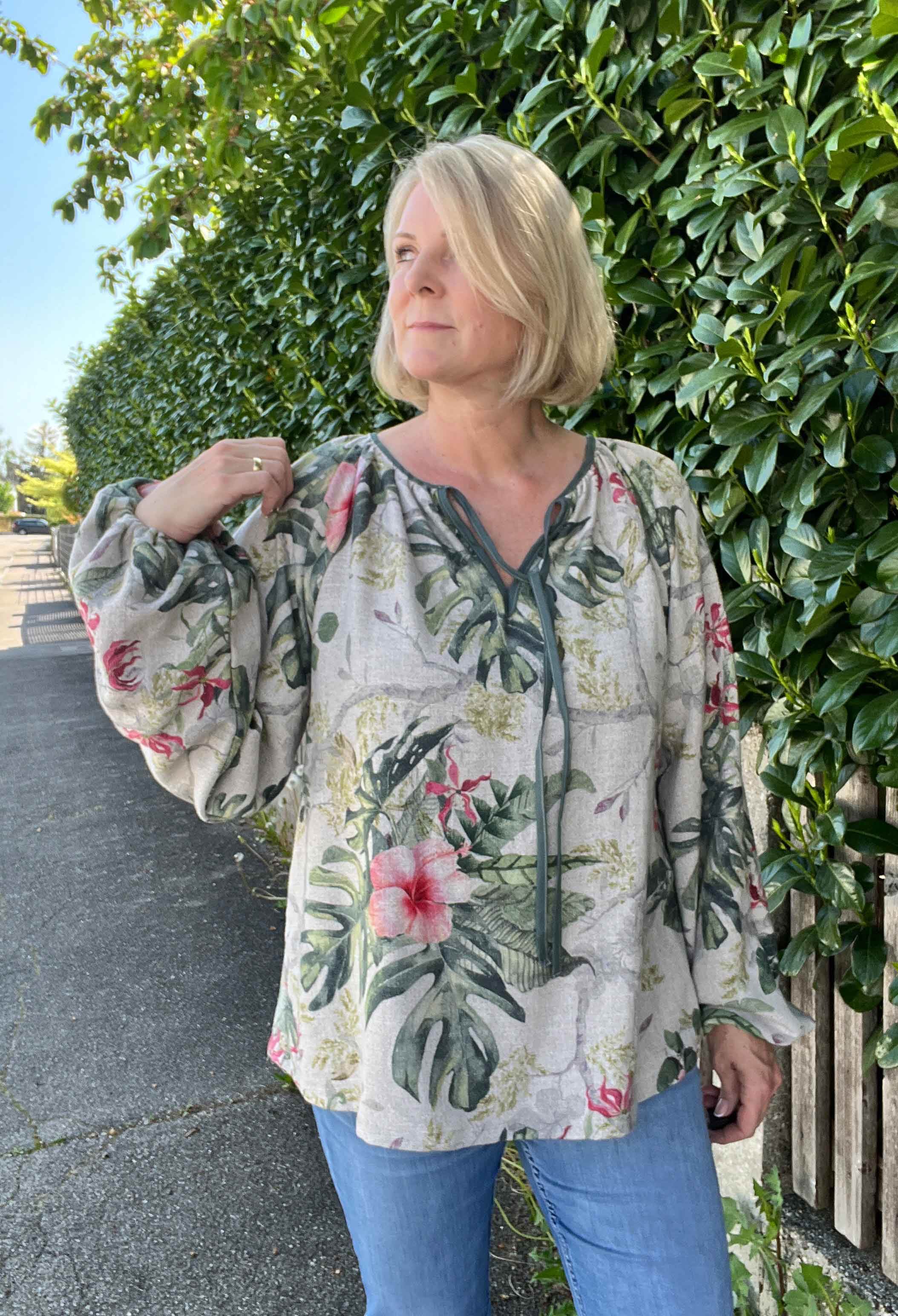 Schnittmuster Bluse, Tunika, Kleid im Folklore Stil LANTANA (34-58) - Sewando