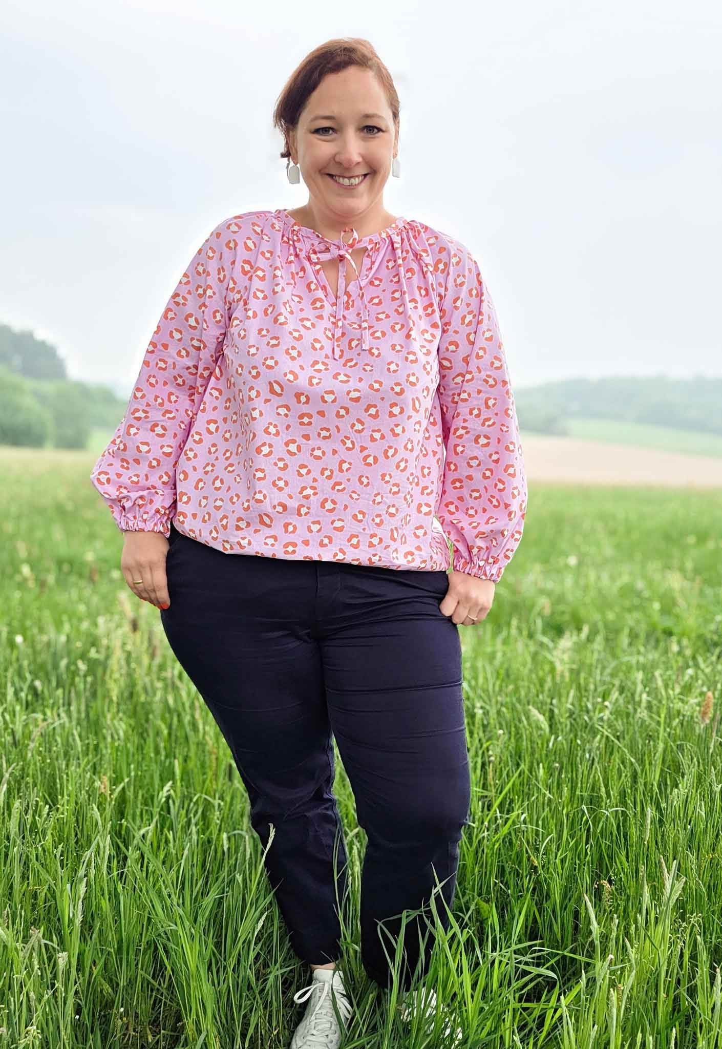 Schnittmuster Bluse, Tunika, Kleid im Folklore Stil LANTANA (34-58) - Sewando