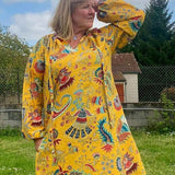 Schnittmuster Bluse, Tunika, Kleid im Folklore Stil LANTANA (34-58) - Sewando