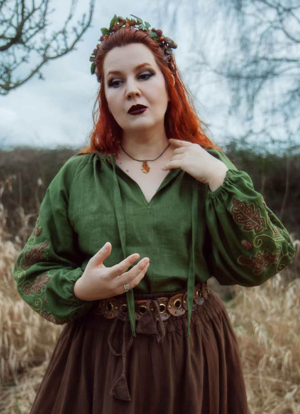 Schnittmuster Bluse, Tunika, Kleid im Folklore Stil LANTANA (34-58) - Sewando