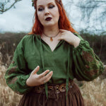 Schnittmuster Bluse, Tunika, Kleid im Folklore Stil LANTANA (34-58) - Sewando