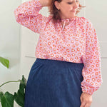Schnittmuster Bluse, Tunika, Kleid im Folklore Stil LANTANA (34-58) - Sewando