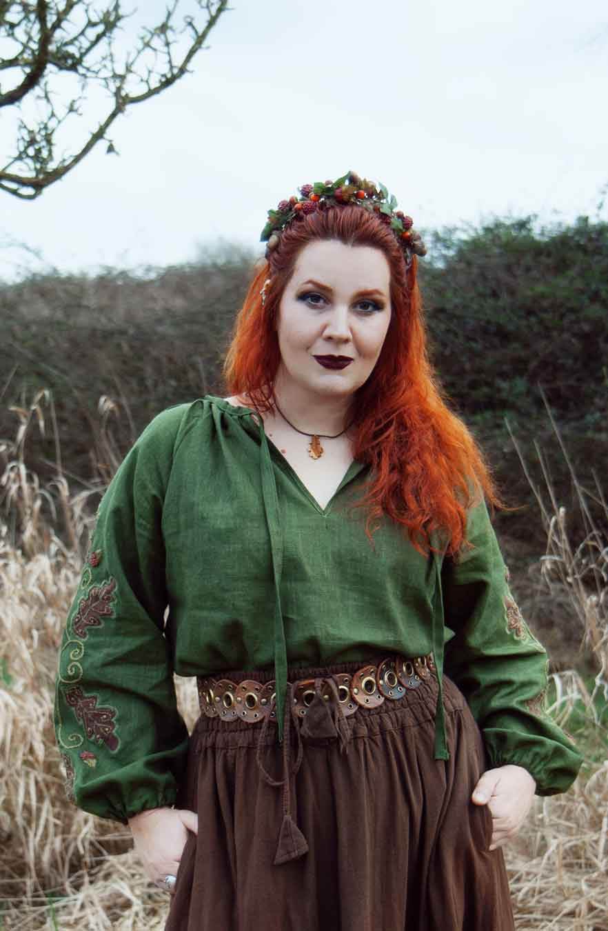Schnittmuster Bluse, Tunika, Kleid im Folklore Stil LANTANA (34-58) - Sewando