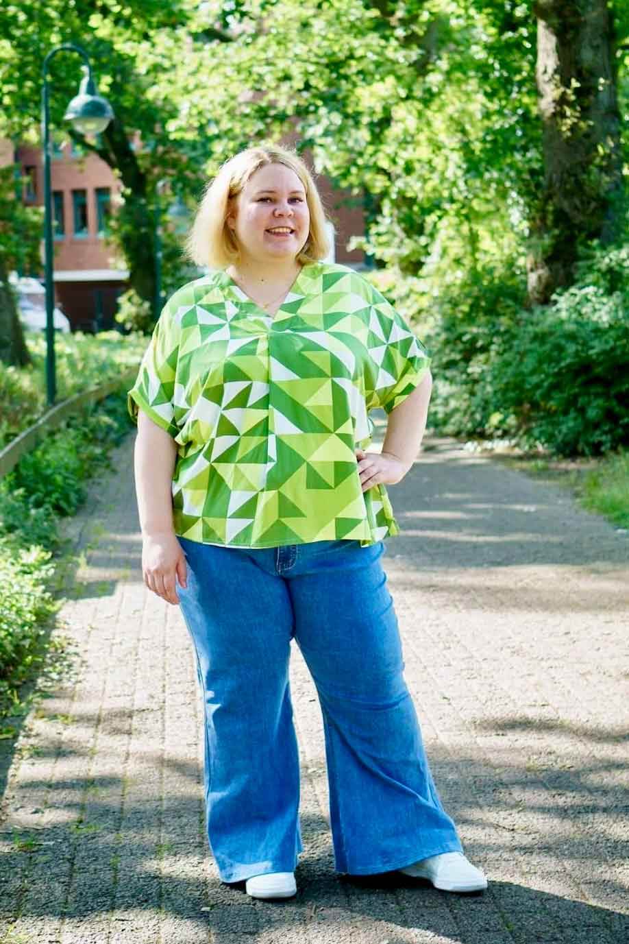 Schnittmuster Kleid, Bluse, Tunika PRAIA (34-60) : - Sewando