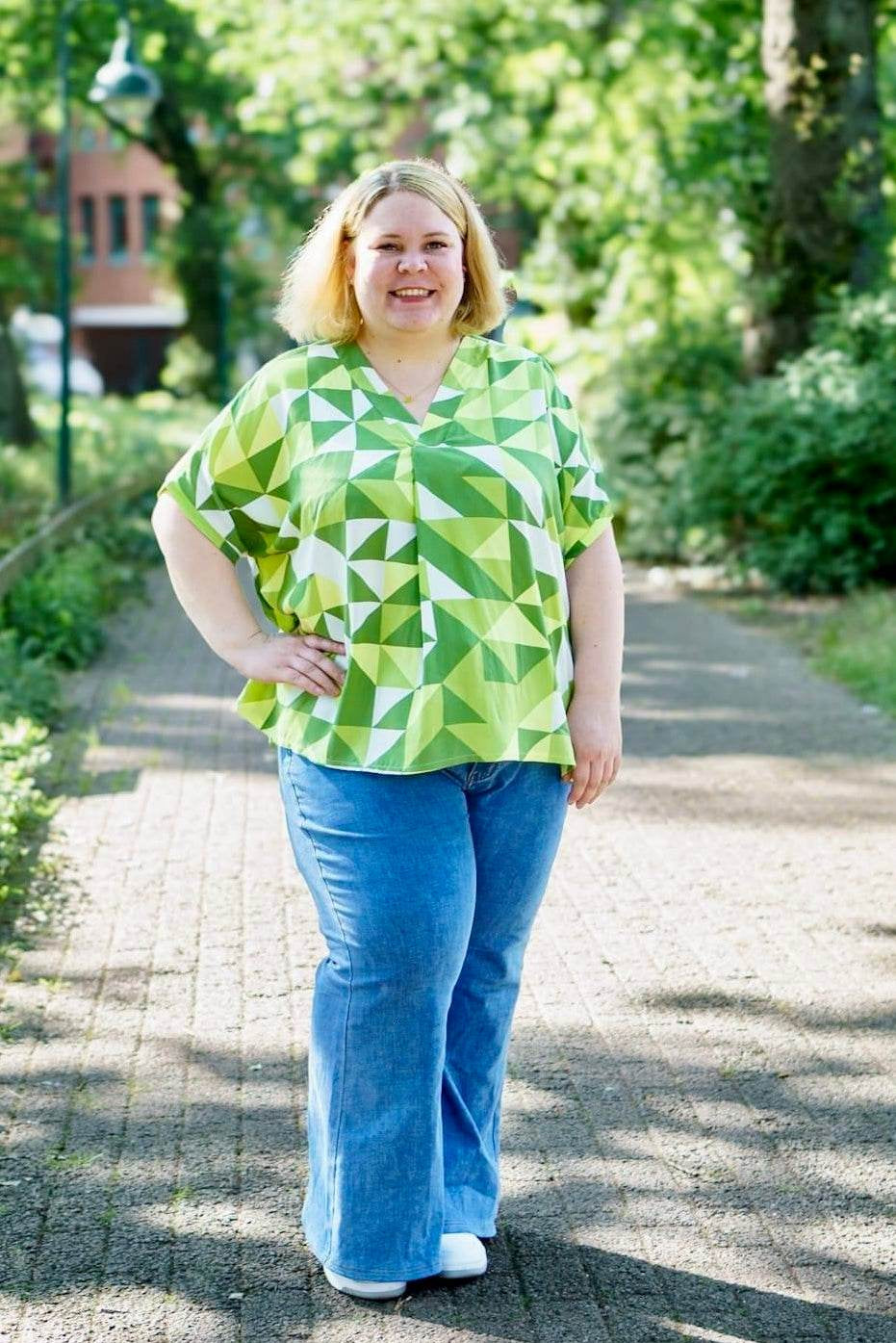 Schnittmuster Kleid, Bluse, Tunika PRAIA (34-60) : - Sewando
