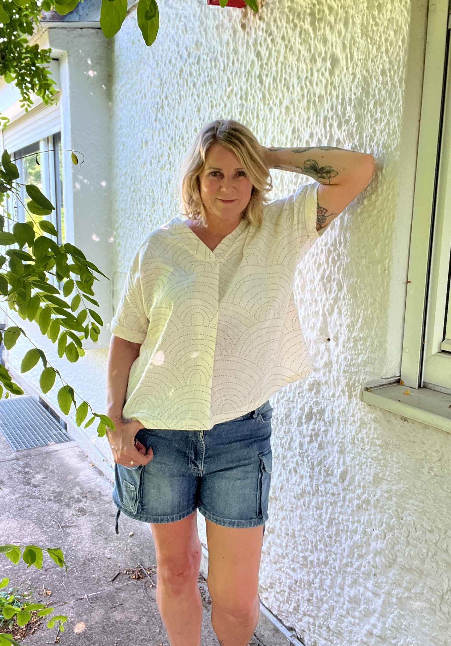 Schnittmuster Kleid, Bluse, Tunika PRAIA (34-60) : - Sewando