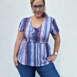 Schnittmuster Schößchen Bluse ALOE (34-46)