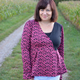 Schnittmuster Schößchen Bluse ALOE (34-46)