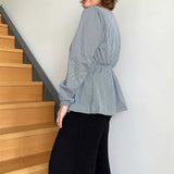 Schnittmuster Schößchen Bluse ALOE (34-46)