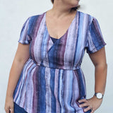 Schnittmuster Schößchen Bluse ALOE (34-46)