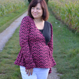 Schnittmuster Schößchen Bluse ALOE (34-46)