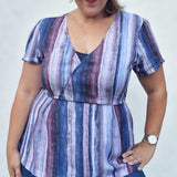 Schnittmuster Schößchen Bluse ALOE (34-46)