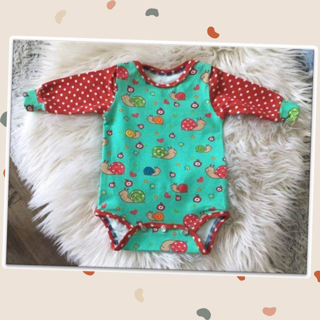 Schnittmuster Baby Body Schnittmuster Gr. 62-104 - Sewando