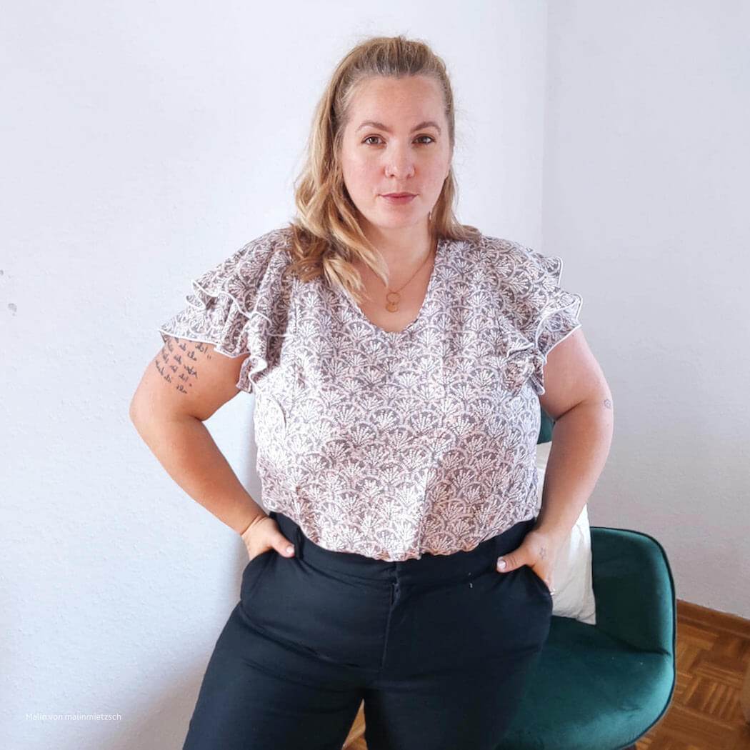 Schnittmuster Boho Bluse | Damen Gr. 32 - 52 - Sewando