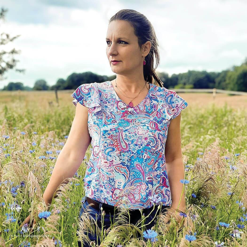 Schnittmuster Boho Bluse | Damen Gr. 32 - 52 - Sewando