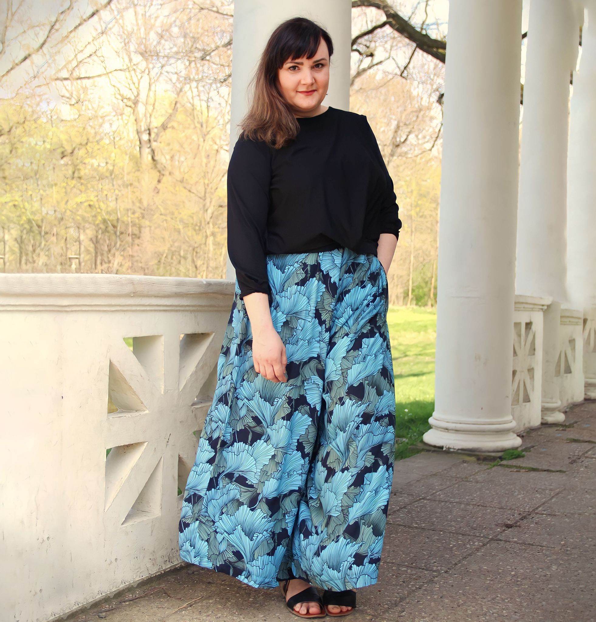 Schnittmuster Culotte Hosenrock AZUR (32-56) : - Sewando