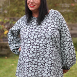 Schnittmuster Kleid Tunika A-Linie DELICIA CURVY (46-60) : - Sewando