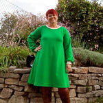 Schnittmuster Kleid Tunika A-Linie DELICIA CURVY (46-60) : - Sewando