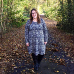 Schnittmuster Kleid Tunika A-Linie DELICIA CURVY (46-60) : - Sewando