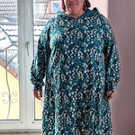 Schnittmuster Kleid Tunika A-Linie DELICIA CURVY (46-60) : - Sewando