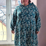 Schnittmuster Kleid Tunika A-Linie DELICIA CURVY (46-60) : - Sewando