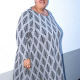 Schnittmuster Kleid Tunika A-Linie DELICIA CURVY (46-60) : - Sewando