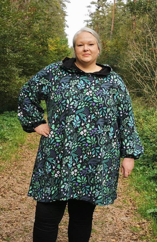 Schnittmuster Kleid Tunika A-Linie DELICIA CURVY (46-60) : - Sewando