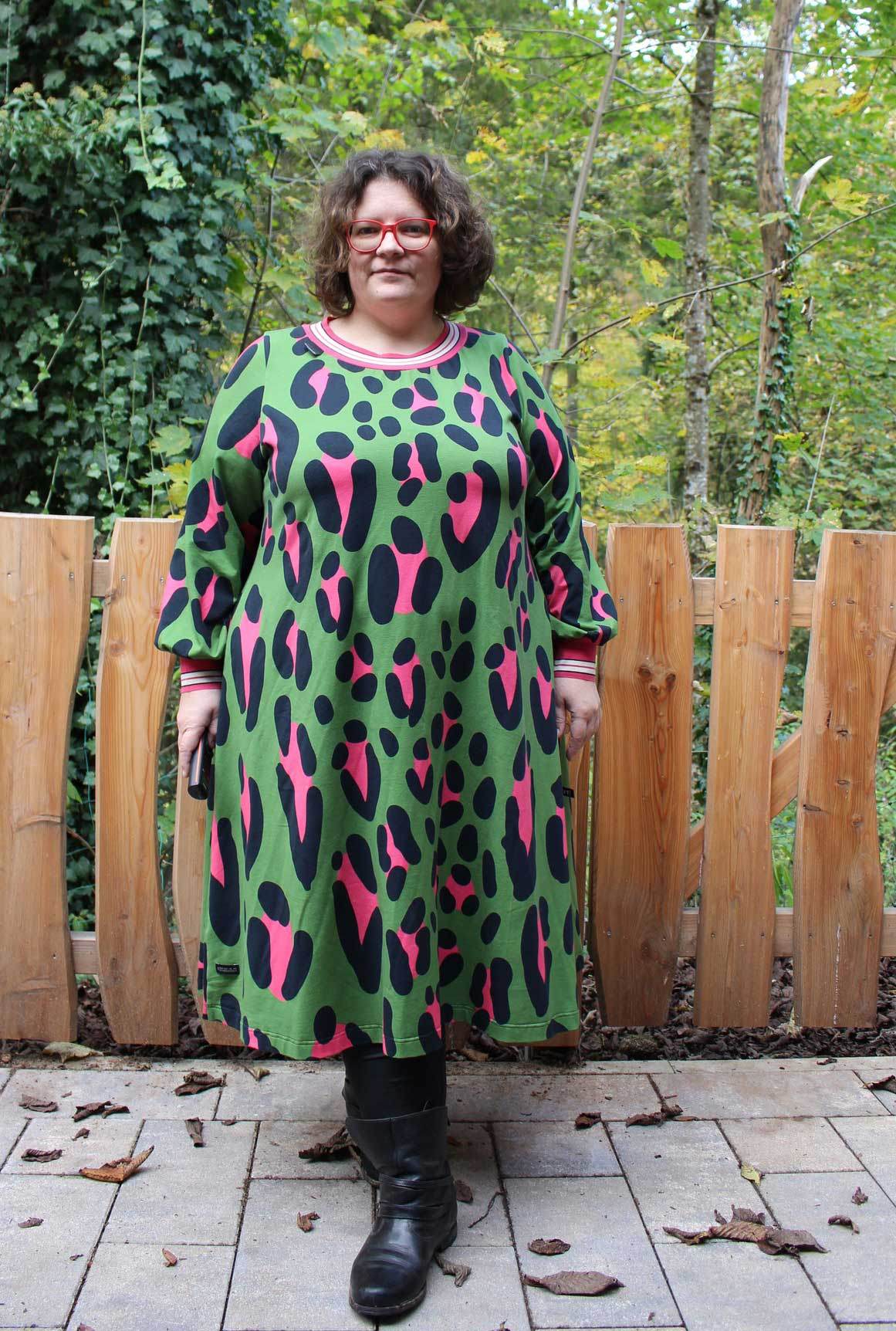Schnittmuster Kleid Tunika A-Linie DELICIA CURVY (46-60) : - Sewando