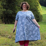 Schnittmuster Kleid Tunika A-Linie DELICIA CURVY (46-60) : - Sewando