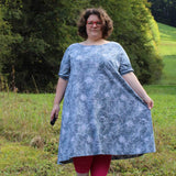 Schnittmuster Kleid Tunika A-Linie DELICIA CURVY (46-60) : - Sewando