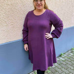 Schnittmuster Kleid Tunika A-Linie DELICIA CURVY (46-60) : - Sewando