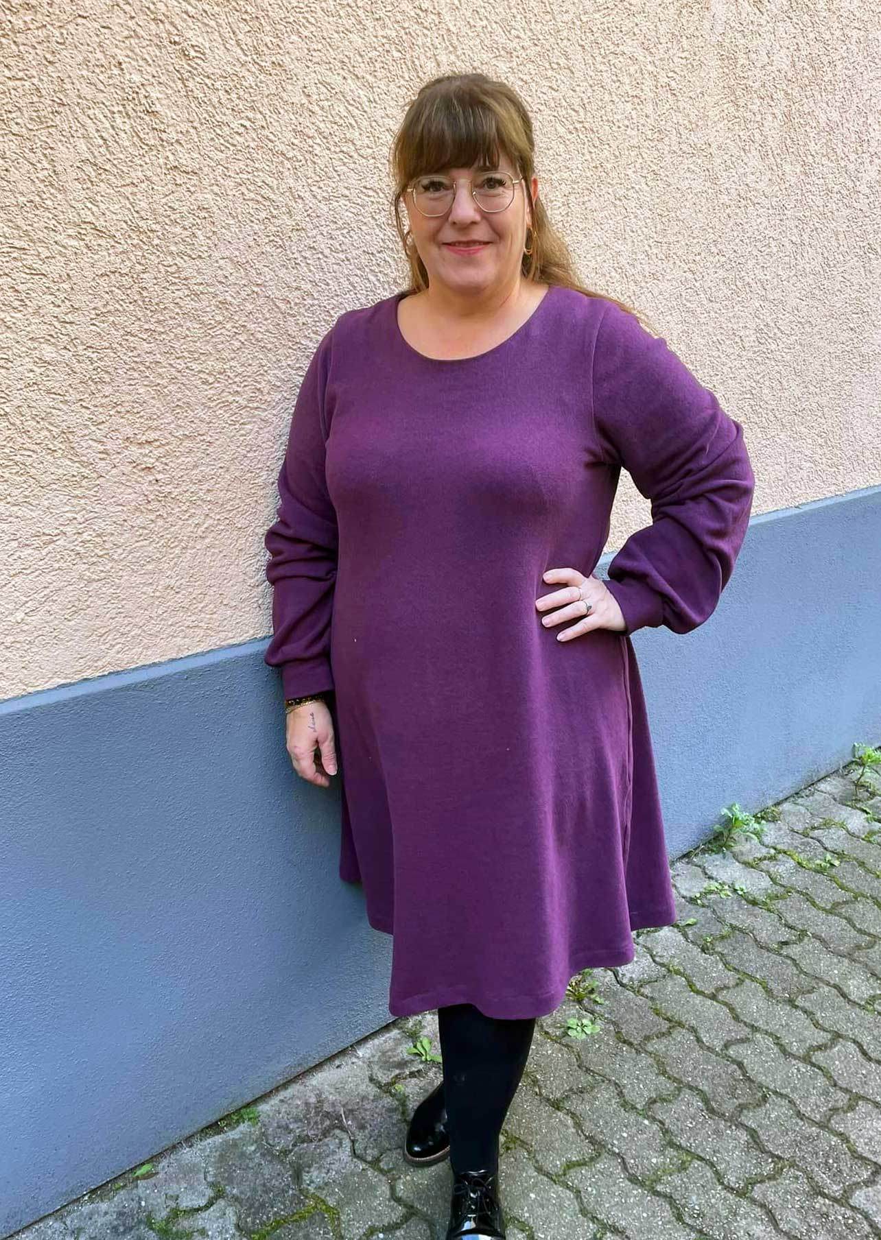 Schnittmuster Kleid Tunika A-Linie DELICIA CURVY (46-60) : - Sewando