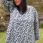 Schnittmuster Kleid Tunika A-Linie DELICIA CURVY (46-60) : - Sewando