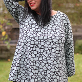 Schnittmuster Kleid Tunika A-Linie DELICIA CURVY (46-60) : - Sewando