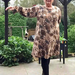 Schnittmuster Kleid Tunika A-Linie DELICIA CURVY (46-60) : - Sewando