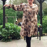 Schnittmuster Kleid Tunika A-Linie DELICIA CURVY (46-60) : - Sewando