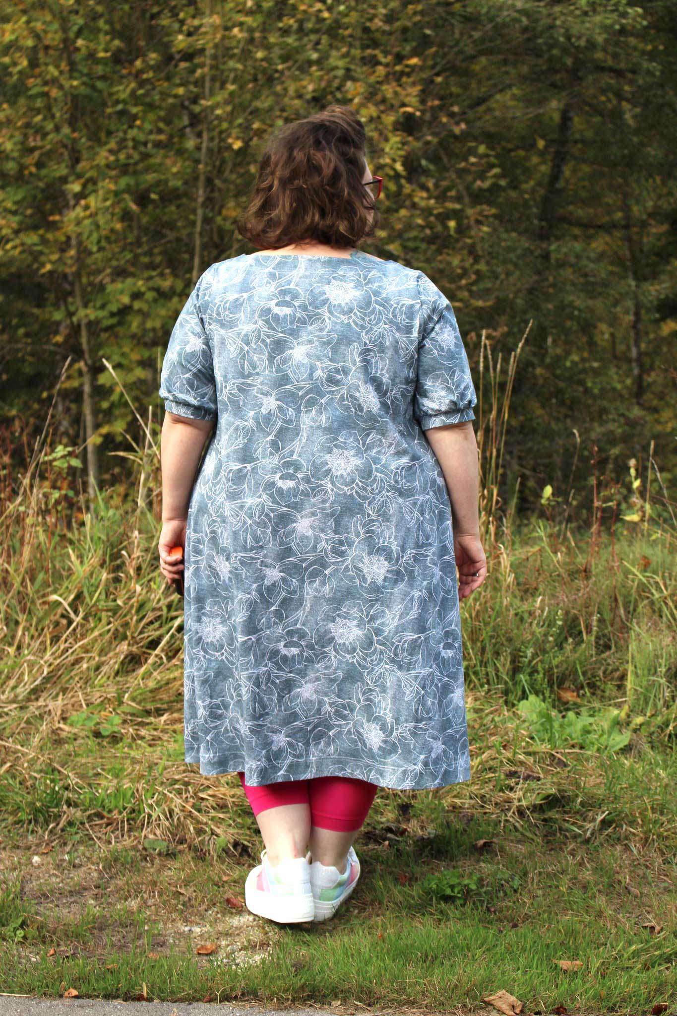 Schnittmuster Kleid Tunika A-Linie DELICIA CURVY (46-60) : - Sewando