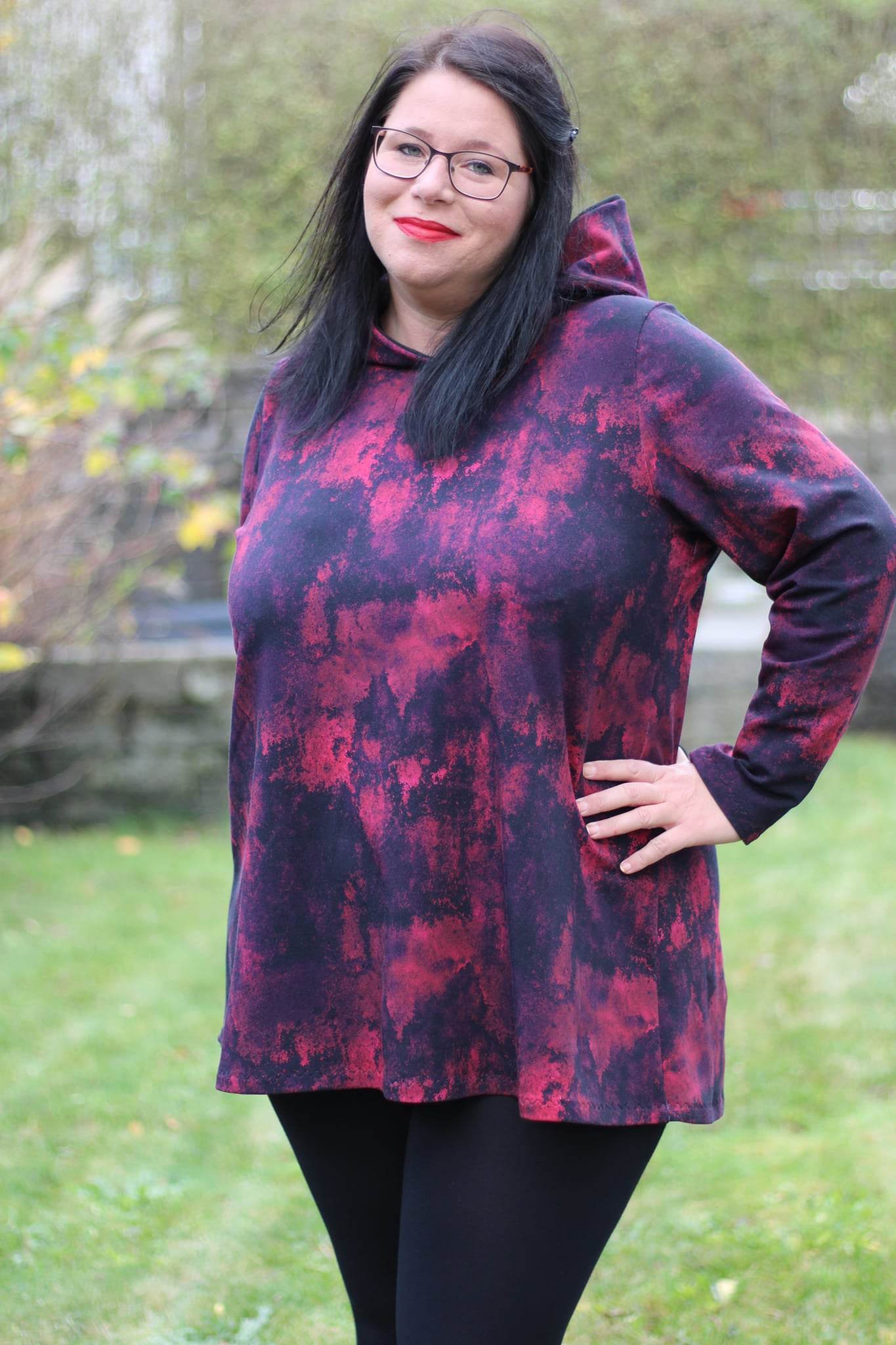 Schnittmuster Kleid Tunika A-Linie DELICIA CURVY (46-60) : - Sewando