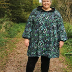 Schnittmuster Kleid Tunika A-Linie DELICIA CURVY (46-60) : - Sewando